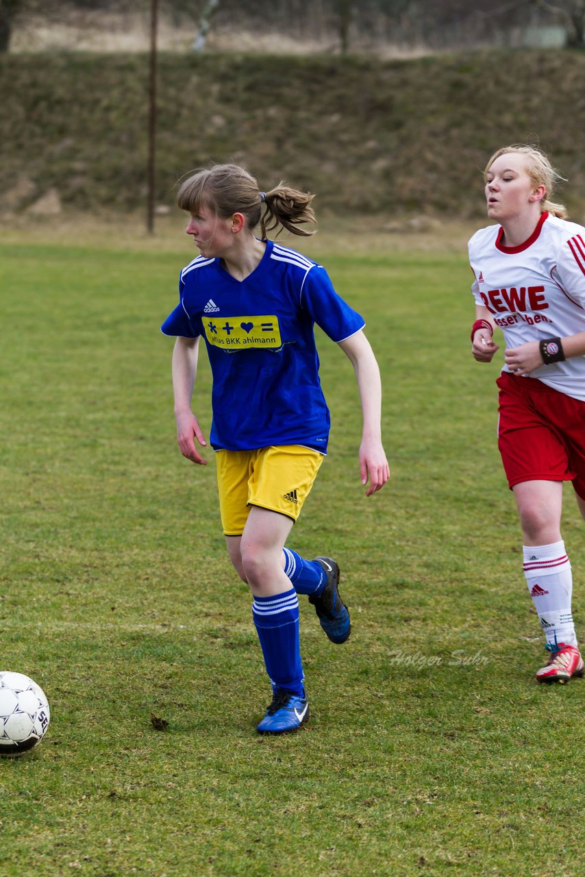 Bild 121 - B-Juniorinnen Tus Tensfeld - TSV Gnutz o.W. : Ergebnis: 1:3